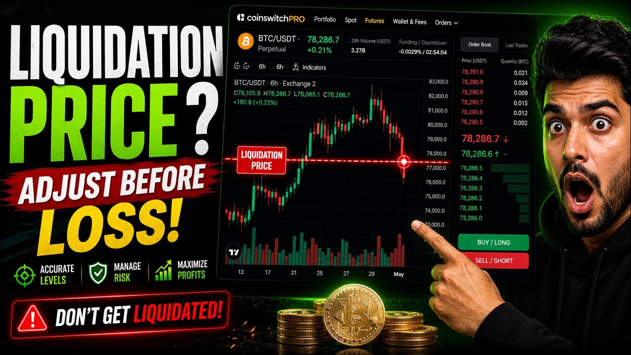 How To Adjust Futures Trading Liquidation Price On CoinSwitch PRO  ? Giveaway 500$