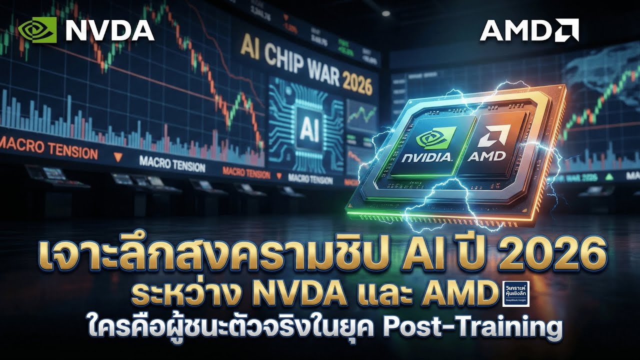 เจาะลึกสงครามชิป AI ปี 2026 ระหว่าง NVDA และ AMD ใครคือผู้ชนะตัวจริงในยุค Post-Training