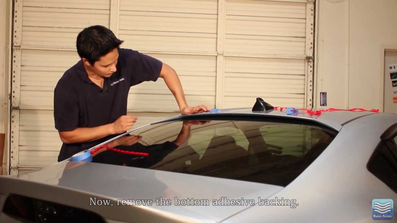 Beat-Sonic FRW1 Roof Spoiler Installation Video