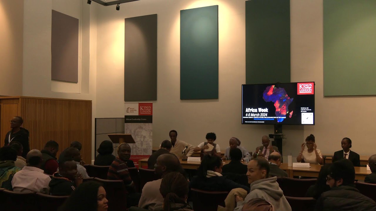 ALC-King's Africa Debates: African agency for peace in an era of multipolarism - the case of Sudan