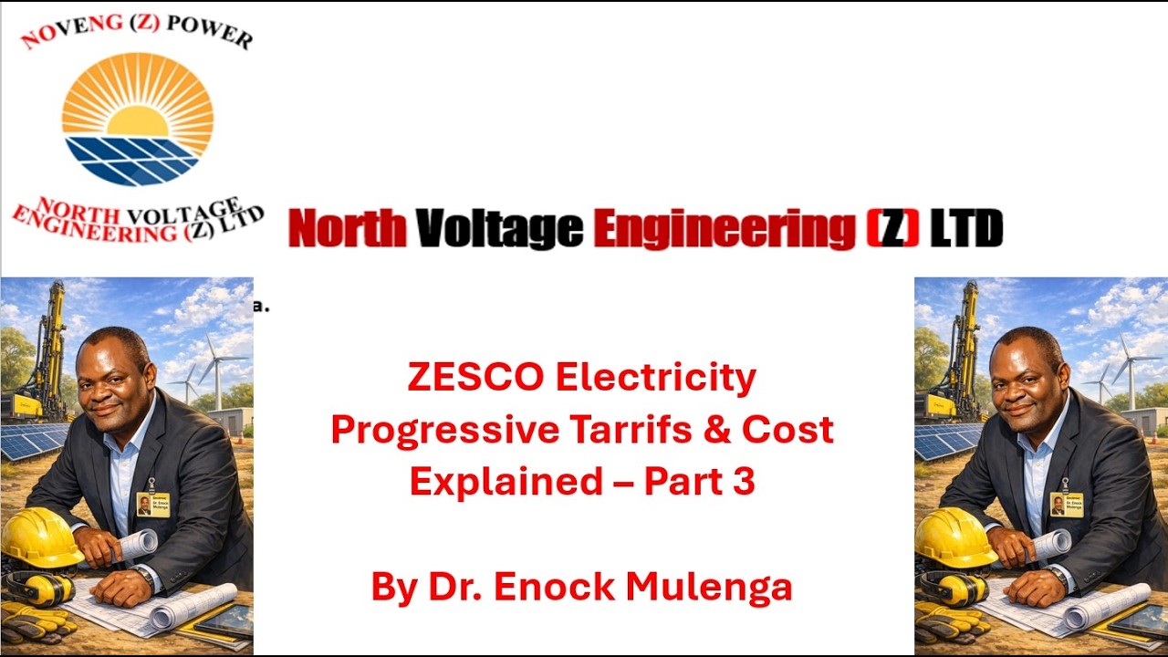 Electricity Progressive Tarrifs & Cost Explained - Part III (Zambia)