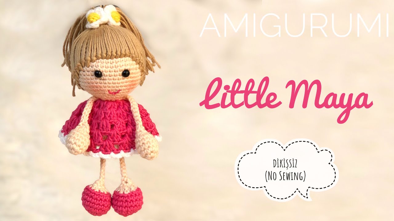 Амигуруми Little MAYA (Не шить) (новичок)