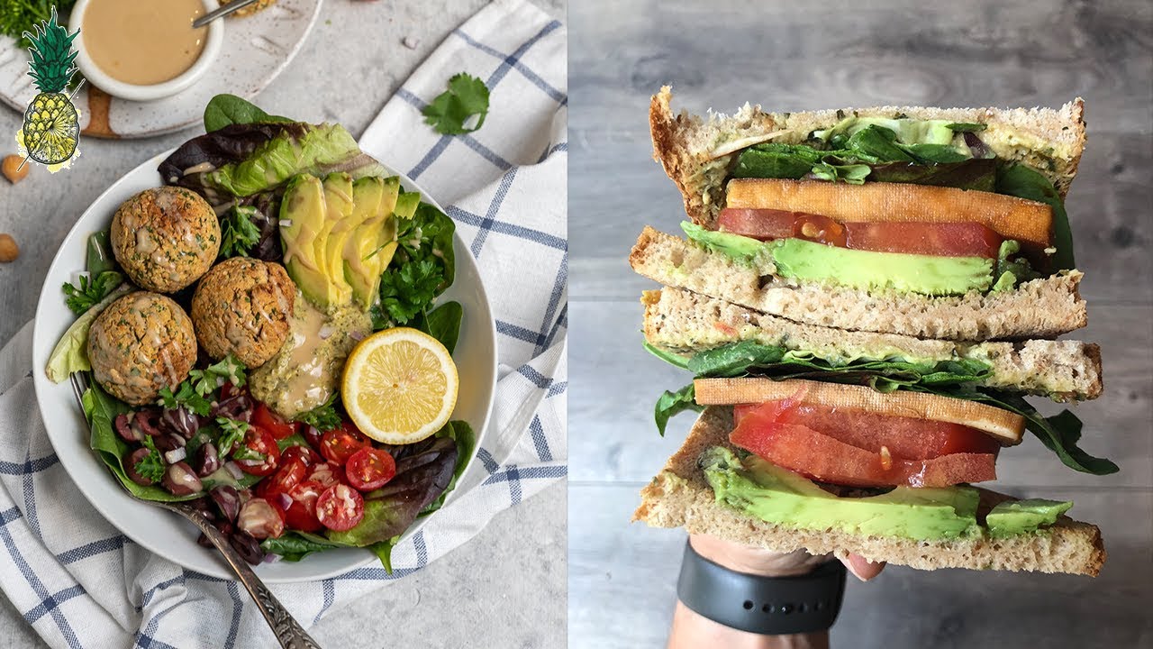 What A Vegan Couple Eats in a Day + Baked Falafel Recipe!