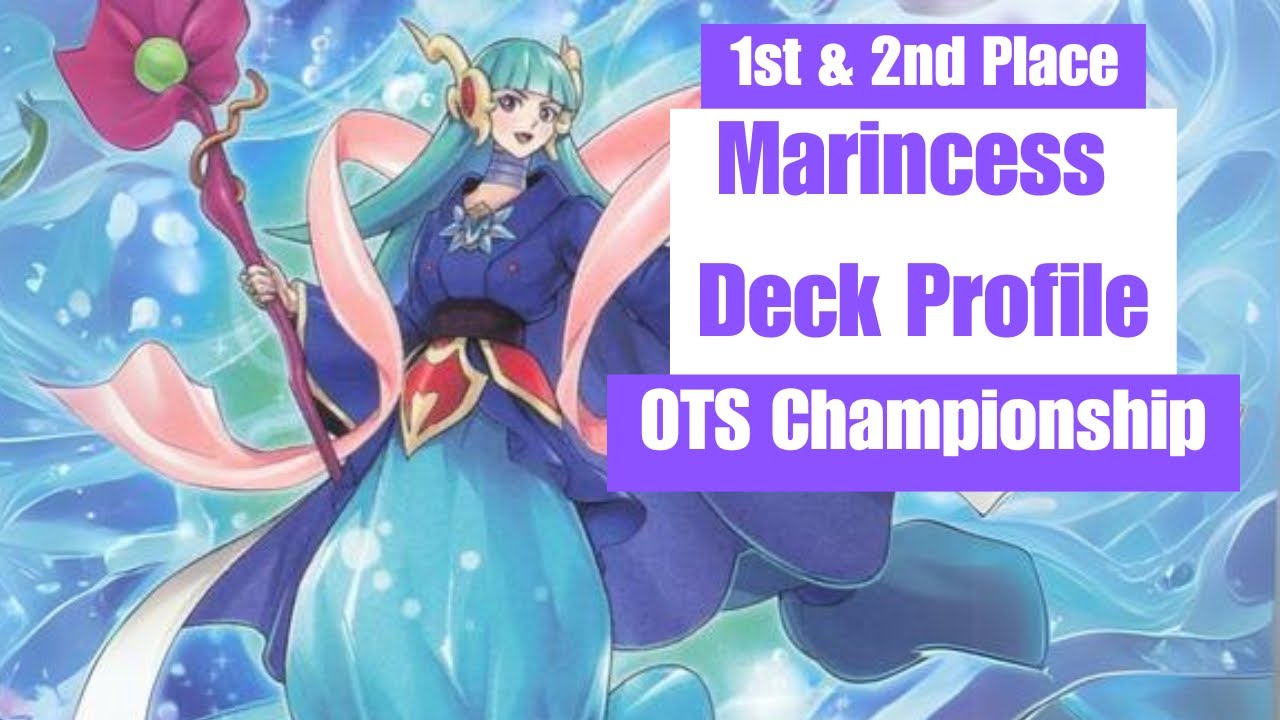 Yu-Gi-Oh! | 1st and 2nd Place Marincess Deck Profile | OTS Championship Kaufbeuren