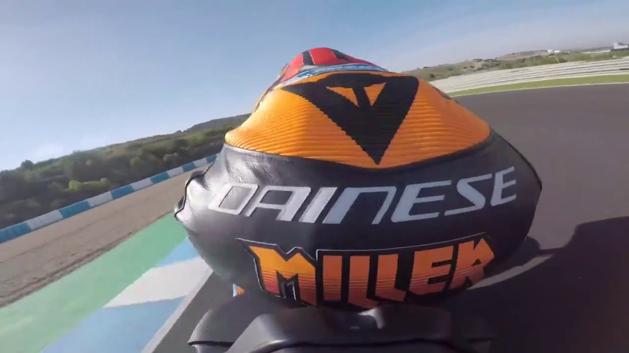 One lap with Jack Miller by Pramac Racing