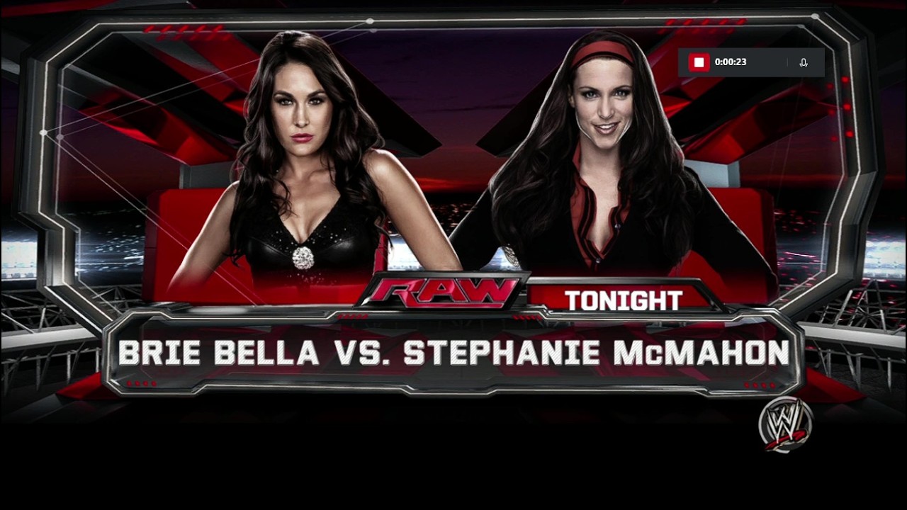 Wwe 2K14 Universe Mode Wwe vs Ramazan 2026 # 04 Monday Night Raw (Brie Bella wwe returns)
