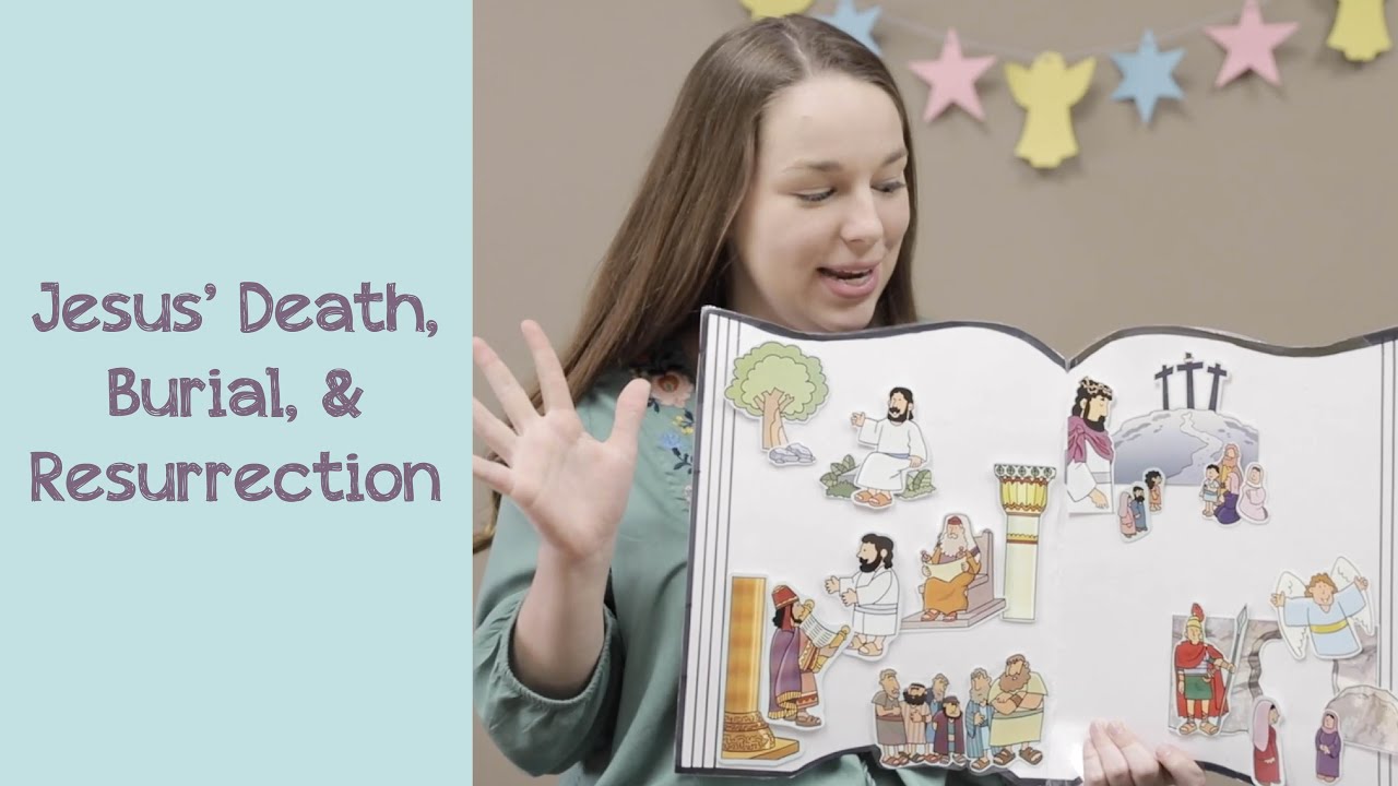 Jesus' Death, Burial, and Resurrection | Kids Bible Time