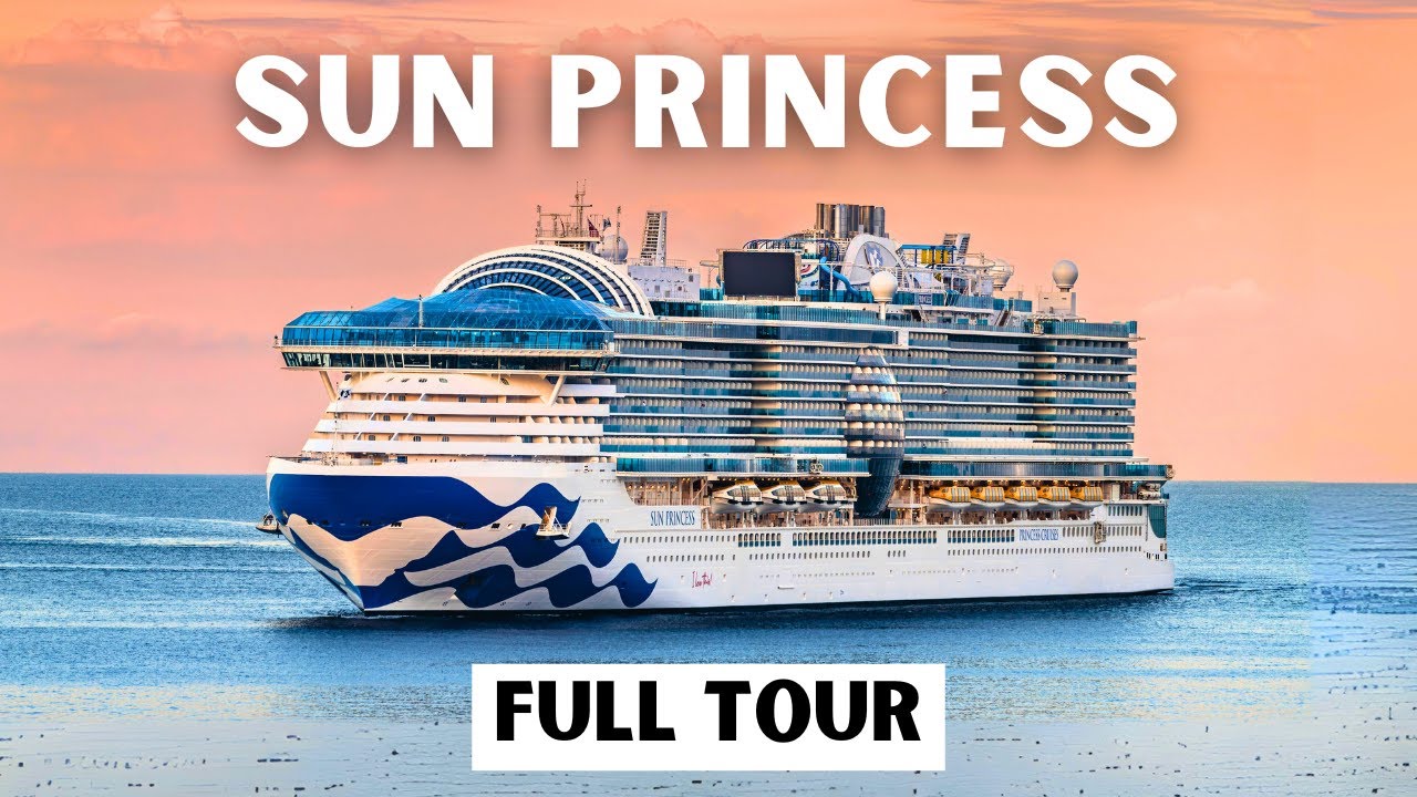 Полный обзор и экскурсия по кораблю Sun Princess