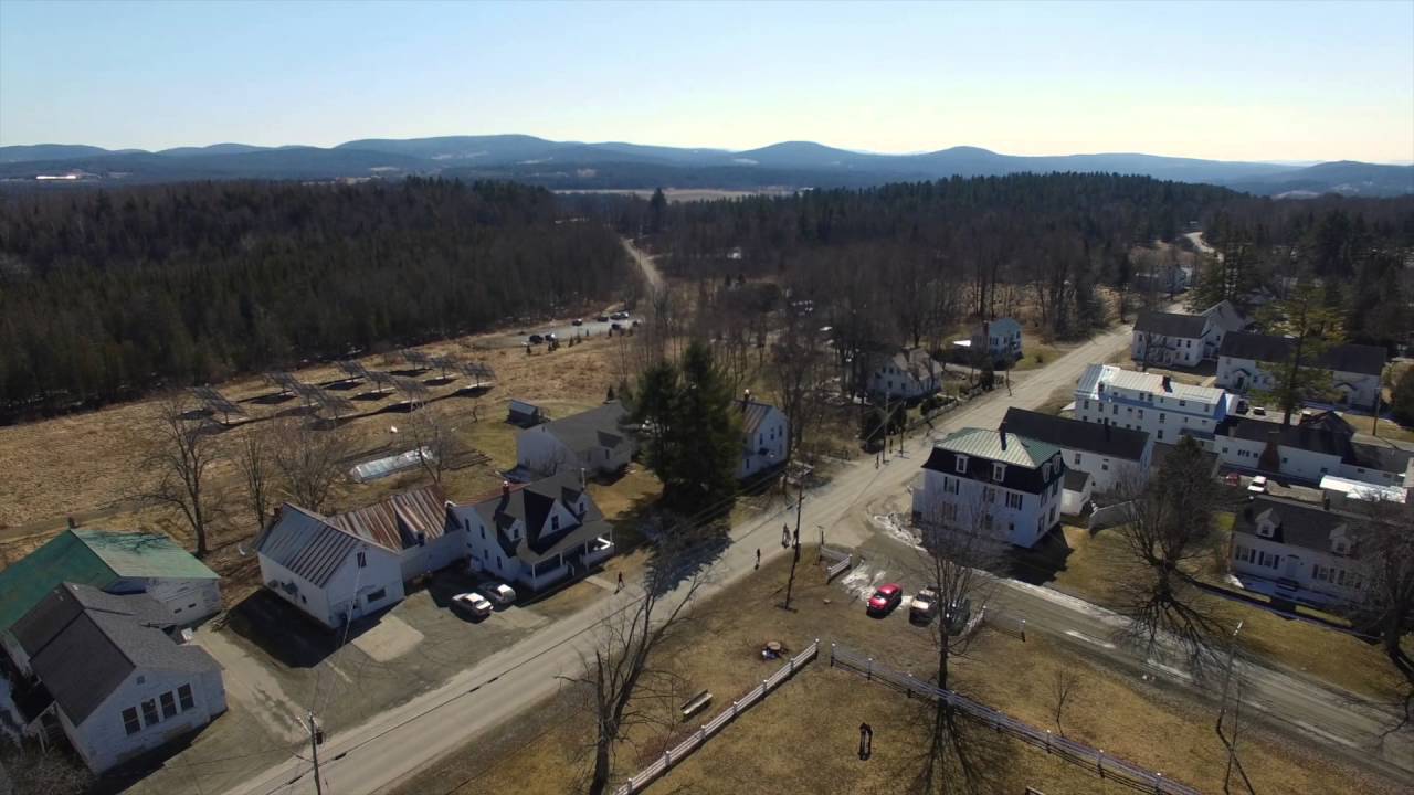 Craftsbury VT from the sky