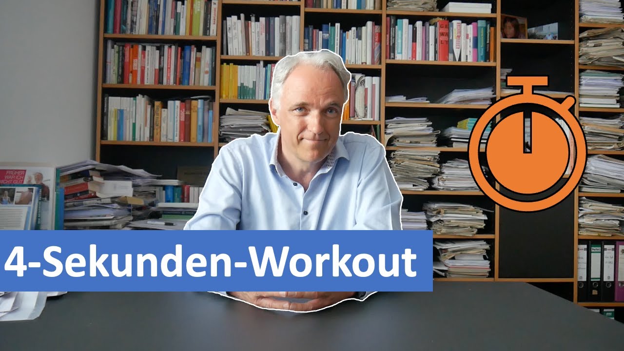 Erstaunlich effektiv: 4-sek-Workout | Dr. Werner Bartens