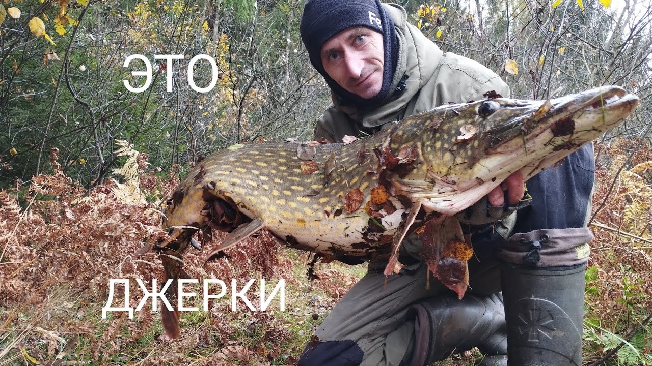 ЭТО САМАЯ КРУПНАЯ ЩУКА В МОЕЙ ЖИЗНИ!!! Щука на джерки, рыбалка в Беларуси!