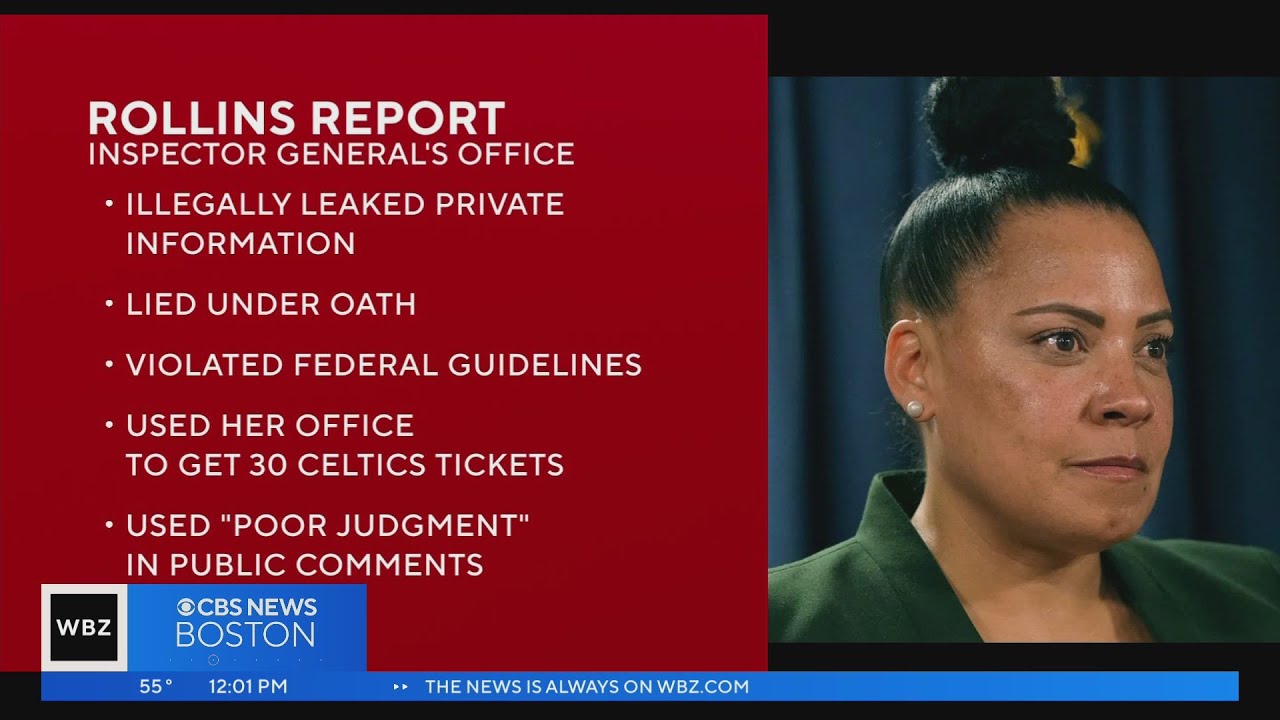 Rachael Rollins tried to influence DA election, leaked info, lied under oath, Inspector General says