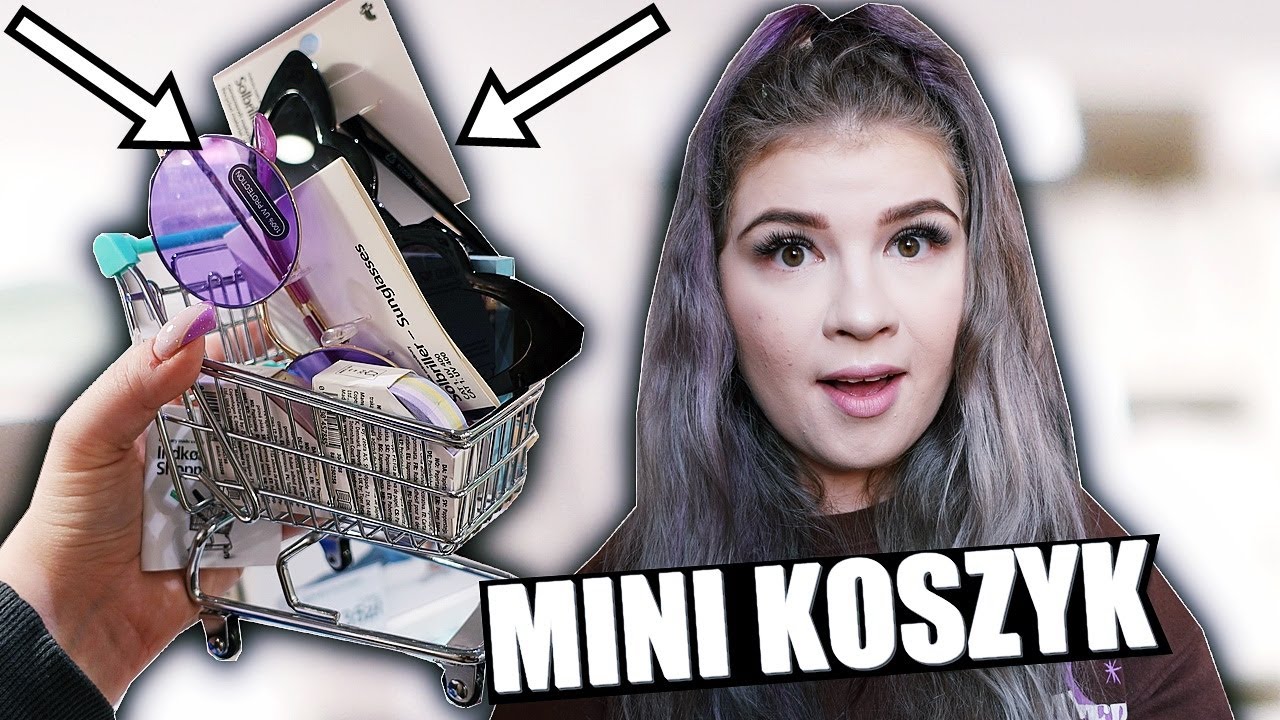 KUPIMY WSZYSTKO CO ZMIEŚCIMY W MINI KOSZYKU 💜 CHALLENGE 💜