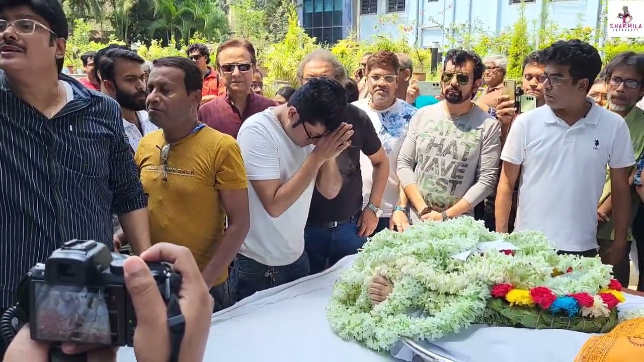 #ParthaSarathiDeb শেষ যাত্রায় পার্থ সারথি, সঙ্গী হল অভিনেতা অভিনেত্রী থেকে কর্মীবৃন্দ