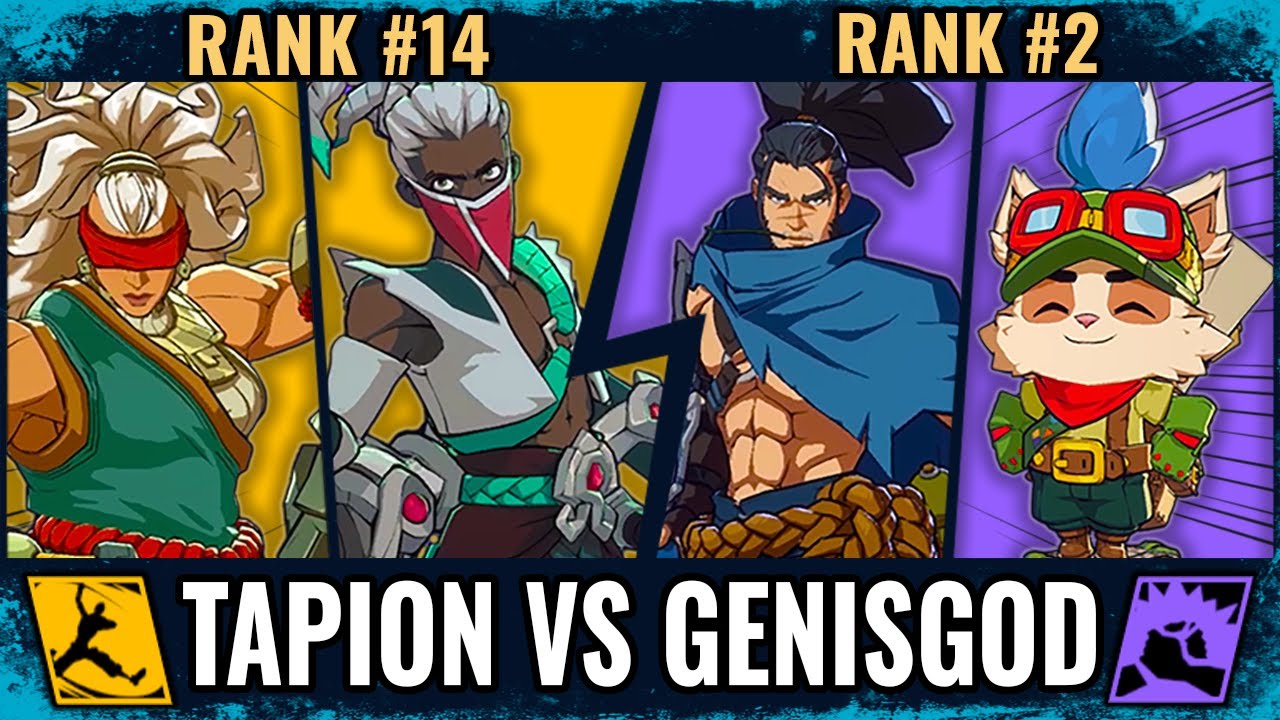 Tapion vs GenisGod – [Rank #14] Ekko Illaoi VS Yasuo Teemo [Rank #2] | 2XKO