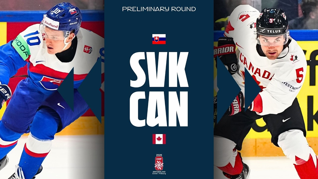 Highlights: Slovakia vs Canada | 2026 #MensWorlds