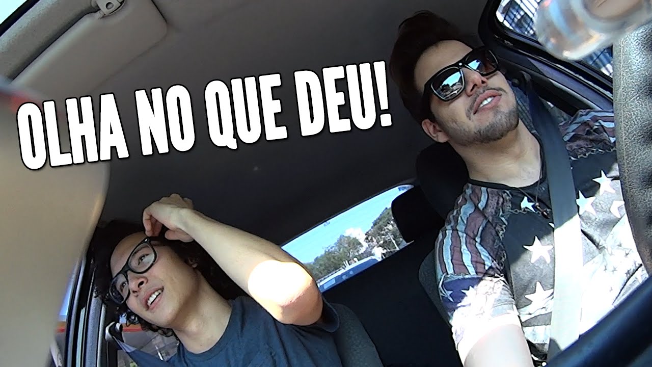 T3DDY NO VOLANTE OLHA NO QUE DEU!