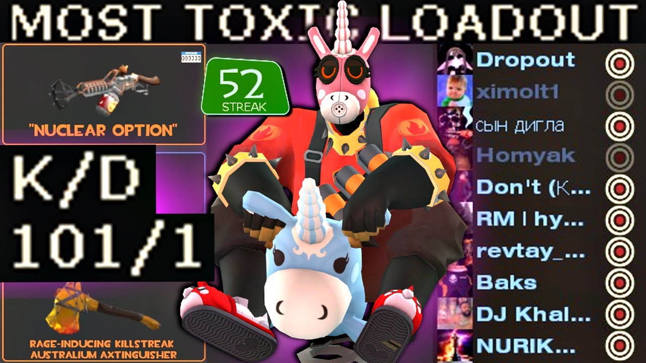 The MOST TOXIC Pyro Build🔸TF2 Gameplay