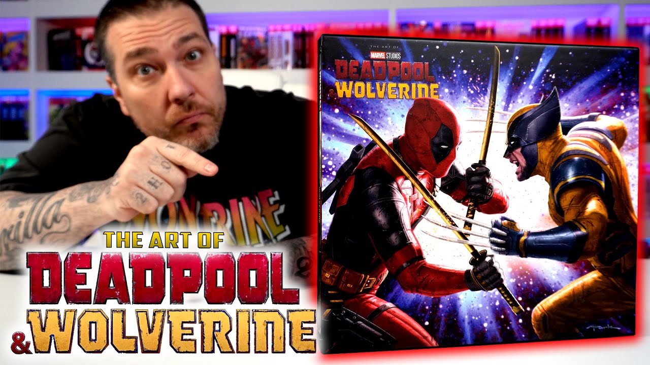 The Art of DEADPOOL & WOLVERINE Slip Case Hardcover from Marvel Comics | Marvel Studios