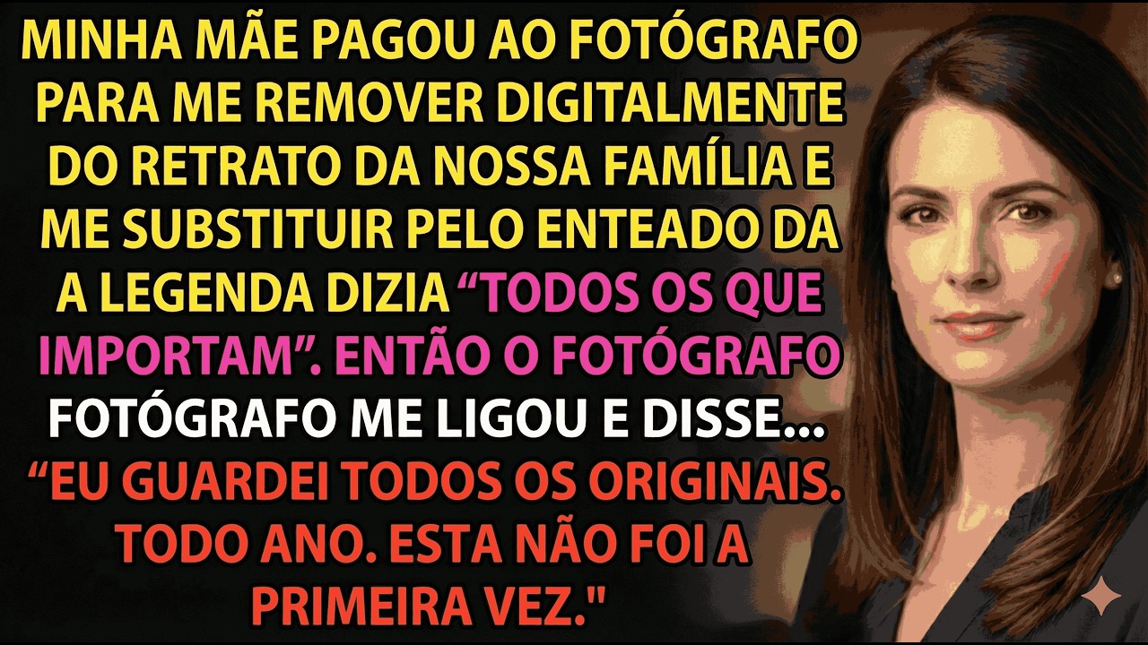 Meus Pais Me Substituíram Na Foto De Família Pelo Enteado Da Minha Irmã—O Fotógrafo Guardou O....