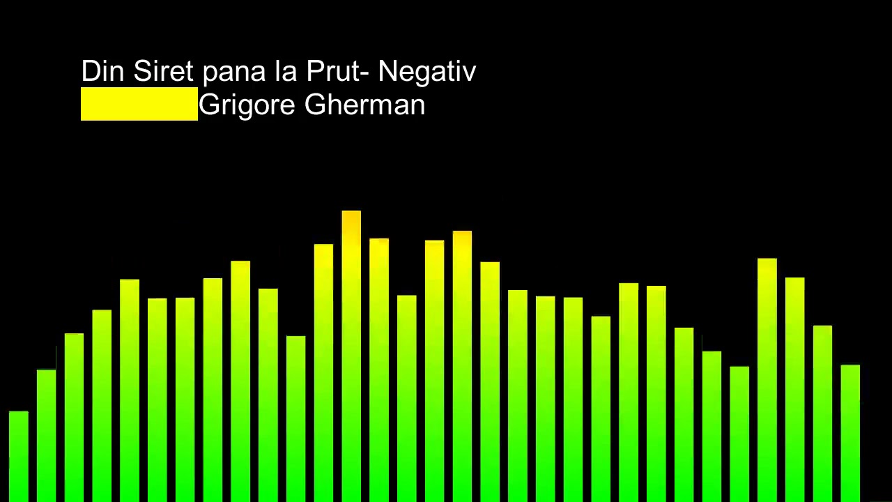 Negativ-Din Siret pana la Prut (Grigore Gherman)