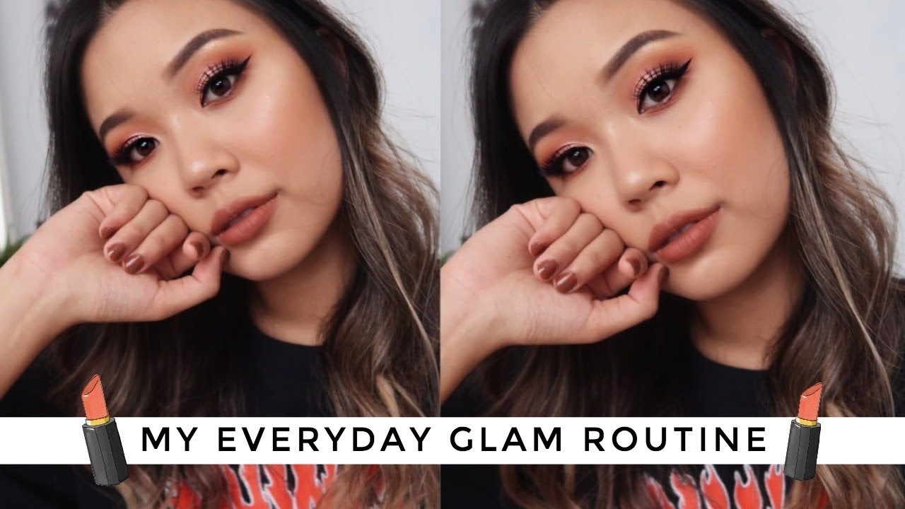 MY EVERYDAY GO-TO GLAM MAKEUP ROUTINE • 2018
