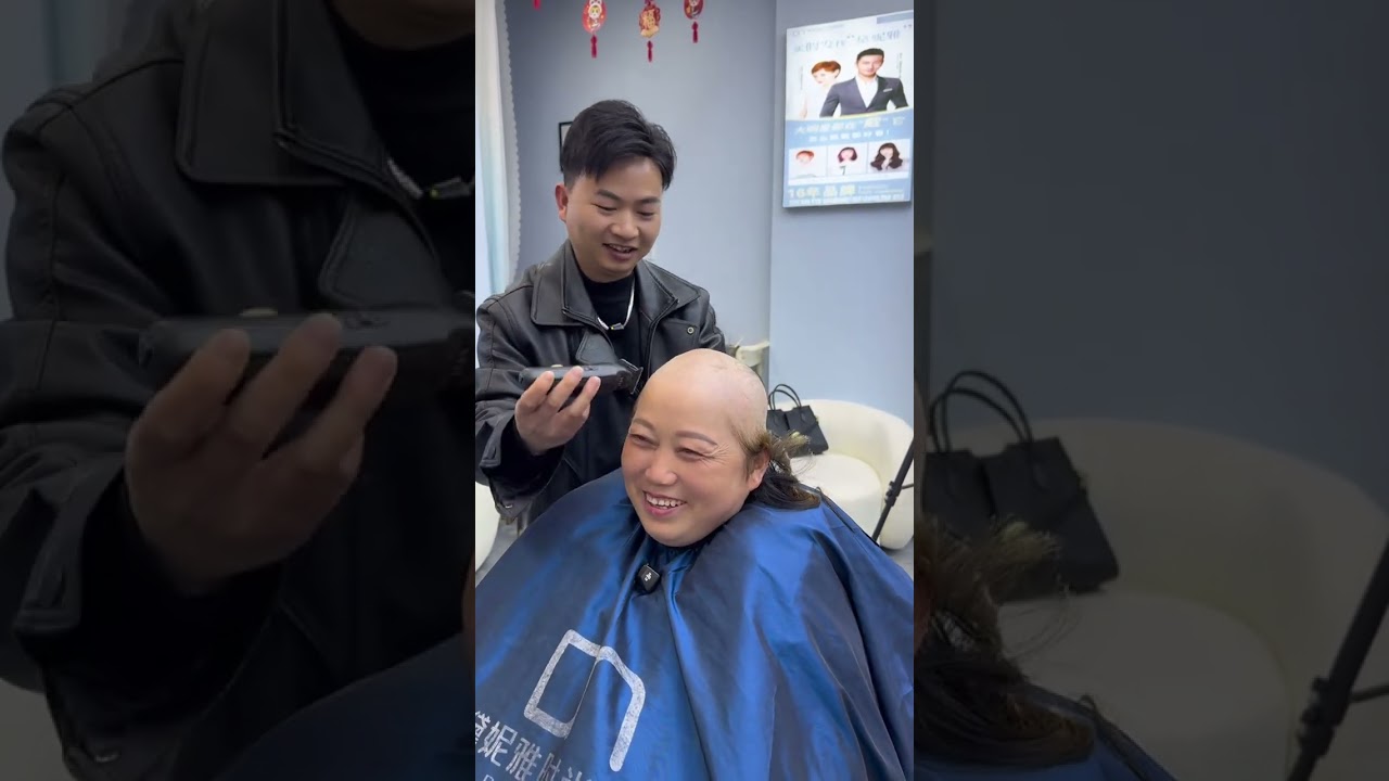 Carey s elder sister shaved her head#Guiyang wig#Recommendations for Wigs in