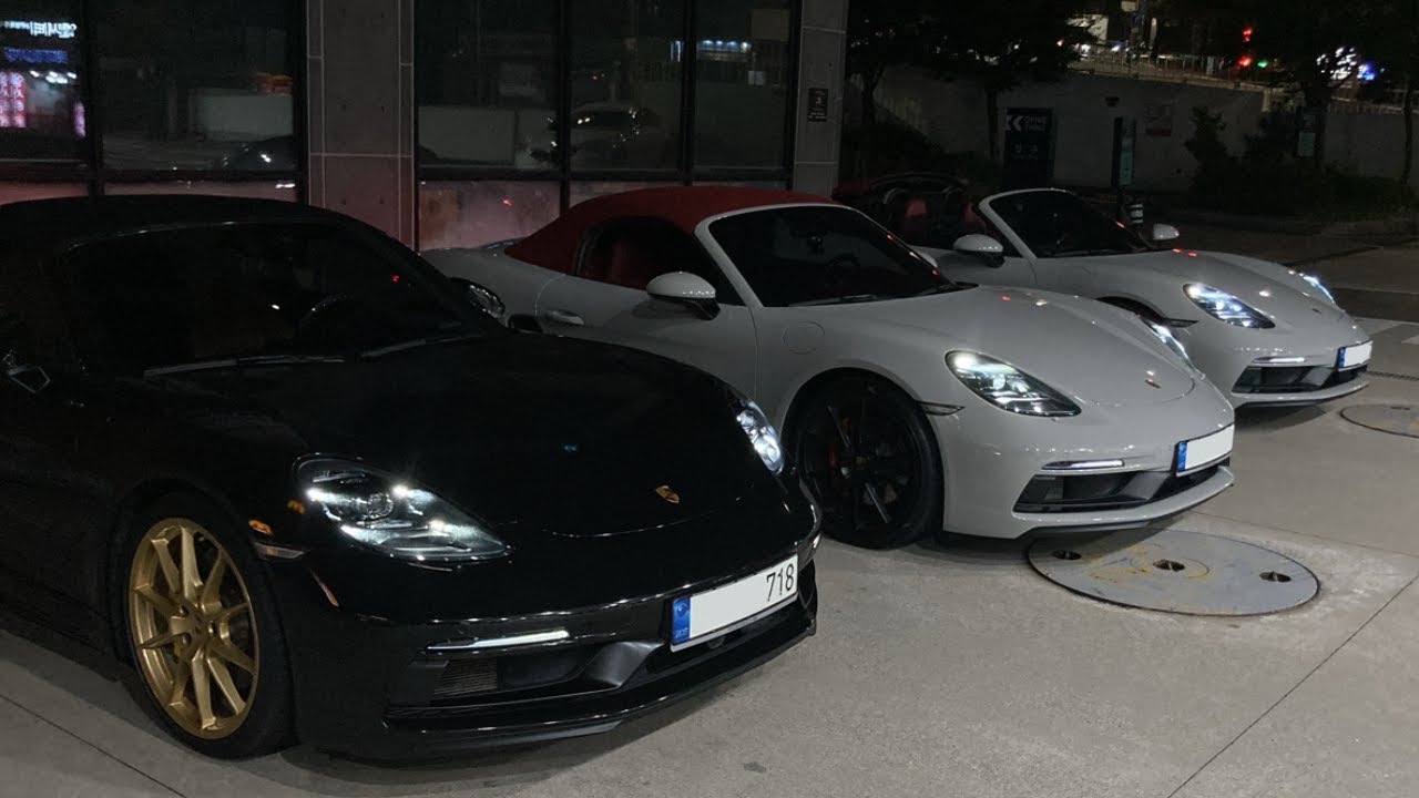 부산 718 GTS 4.0 오너들과 드라이브 l 해운대, 광안리, 송정