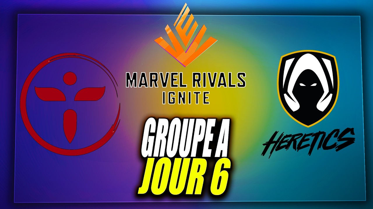 MARVEL RIVALS IGNITE 2026 PRE-SAISON EMEA ► SHIKIGAMI Vs TEAM HERETICS (Bo3)