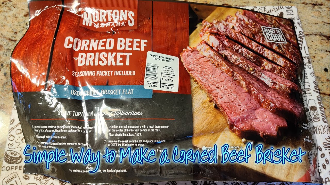 Говяжья грудинка Costco Morton's of Omaha | Первая попытка прошла успешно | Соленая говядина. Без...