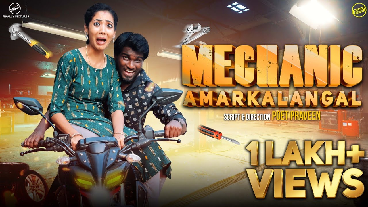 🛠️MECHANIC Husband AMARKALANGAL ⚙️ | Funny Factory