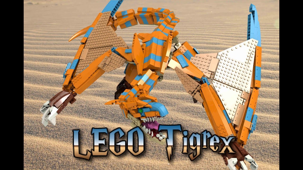 Monster Hunter LEGO Tigrex