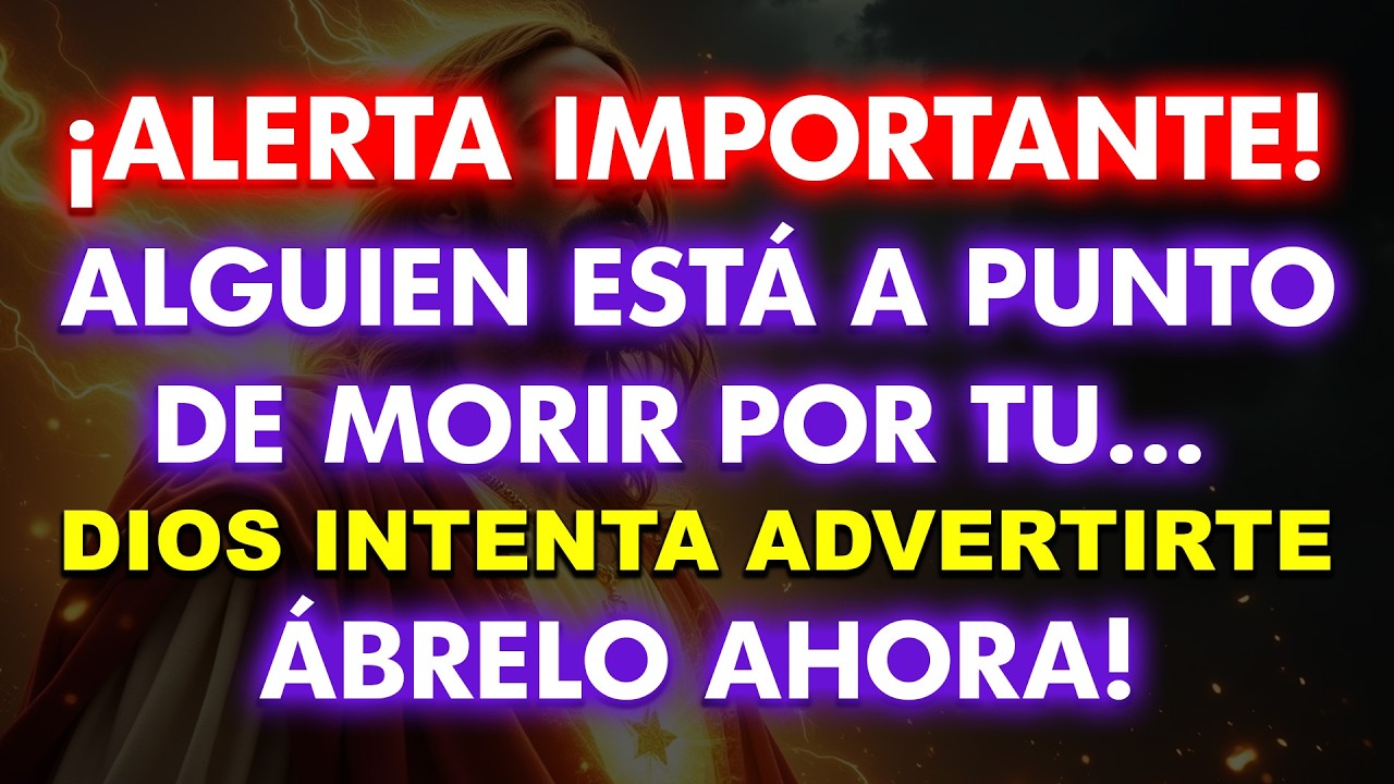 🚨Alguien está a punto de morir por tu… Dios intenta advertirte ahora