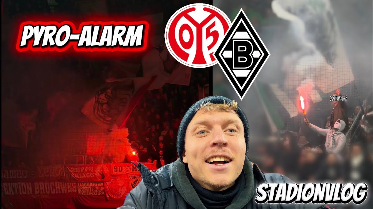 Gladbach-Fans mit überragender Stimmung! 🔥💪🏻 | Mainz 05 vs. Borussia Mönchengladbach |Stadionvlog 🏟️