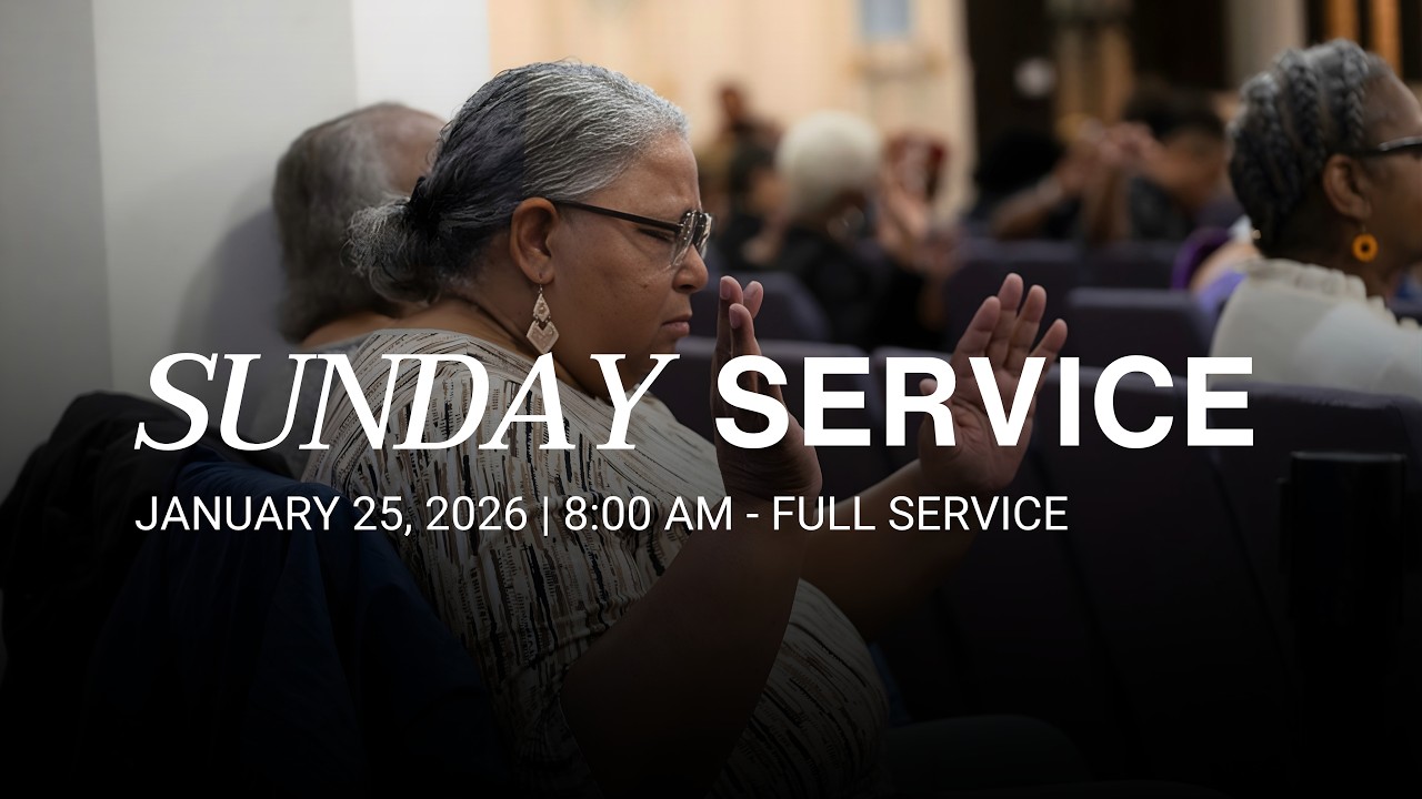 8AM WORSHIP SERVICE | 1.25.26 | BETHEL AME CHURCH