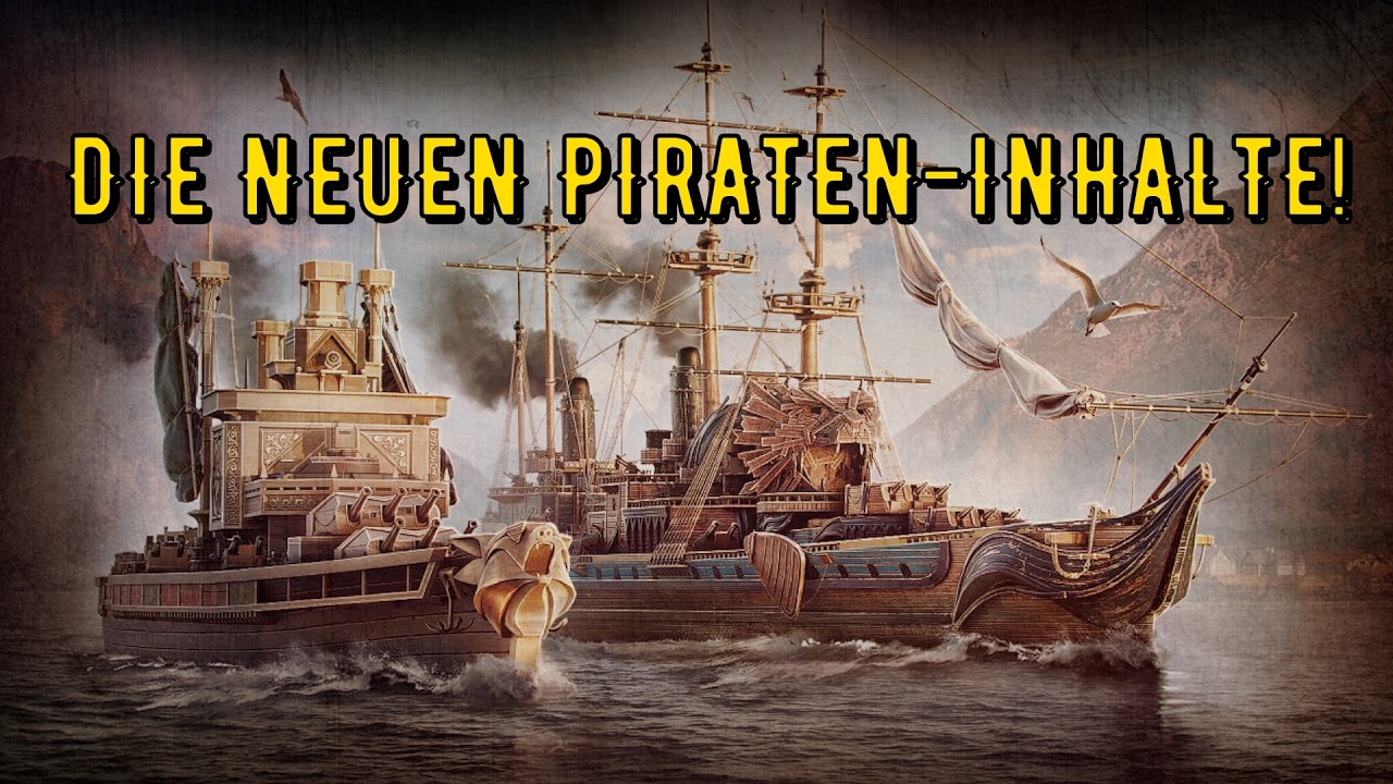 World of Warships Legends - NEWS - Die neuen Piraten-Inhalte!  [deutsch/ gameplay]