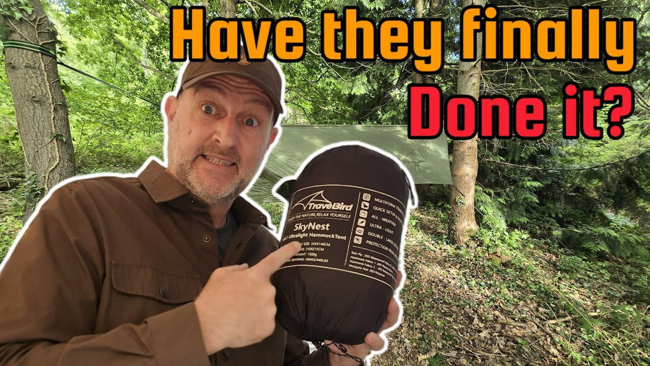 New release of the updated Skynest 3 in 1 Hammock #hammock #ultralight #youtube #survival
