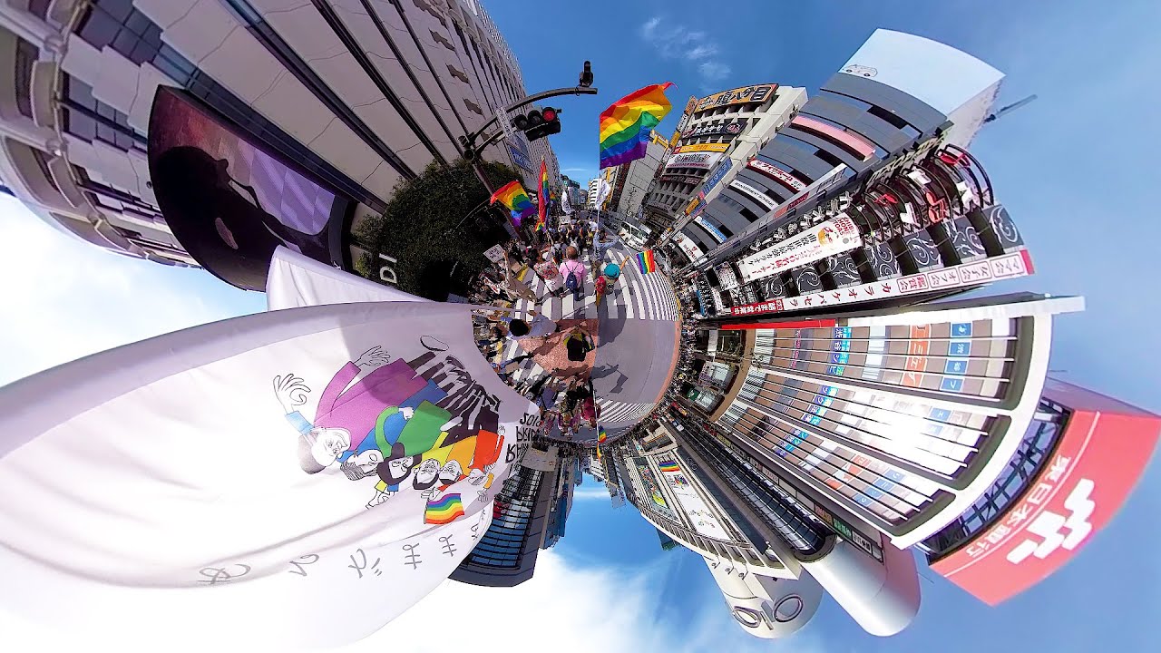 【TOKYO RAINBOW PRIDE 2019 PARADE】 パレード体験VR