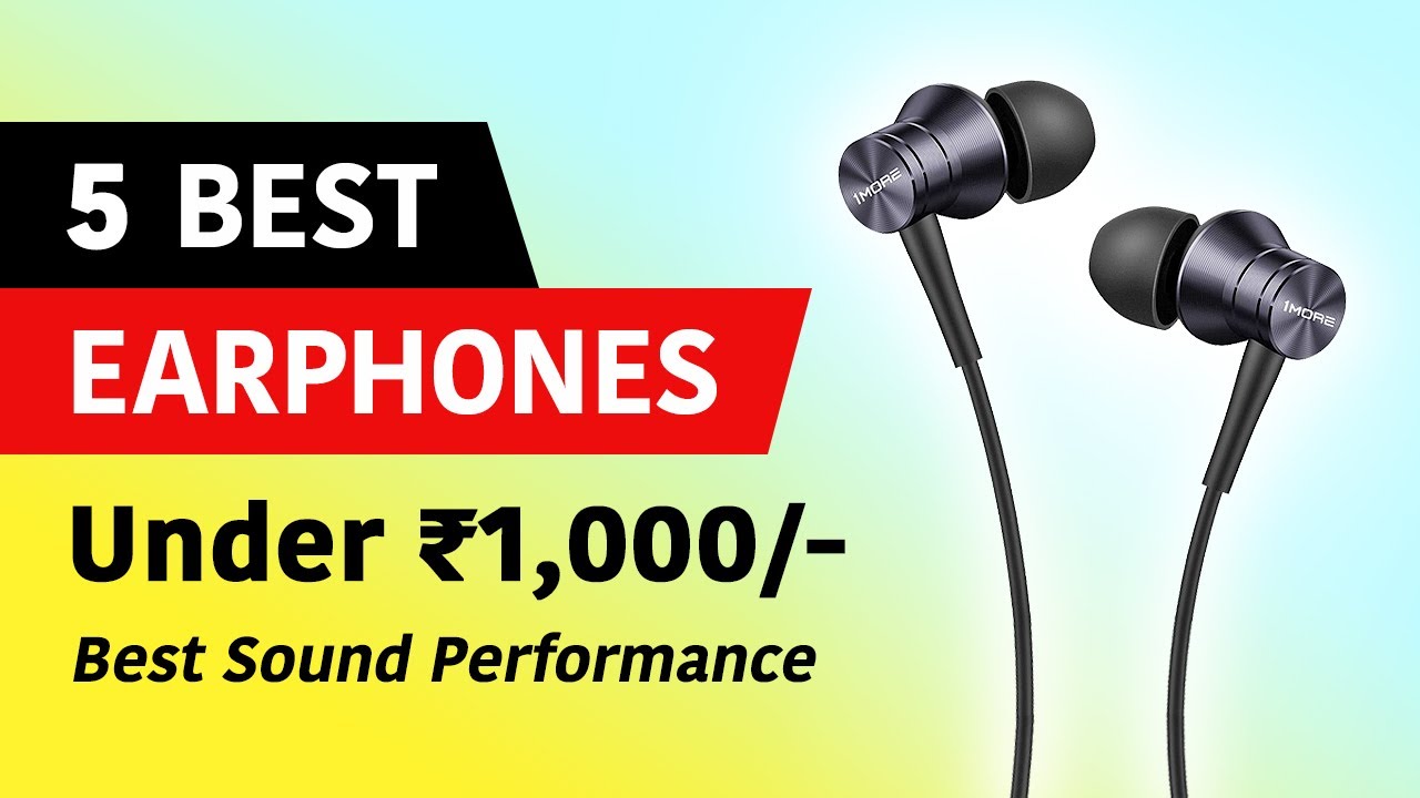 5 Best Budget Earphones With Mic 🔥 Hindi // Best Earphone Under 1000 RS / Top Wired Earphones 2020
