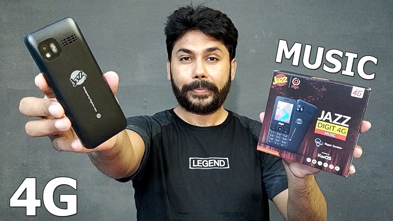 Jazz Digit 4G Music Unboxing & Review