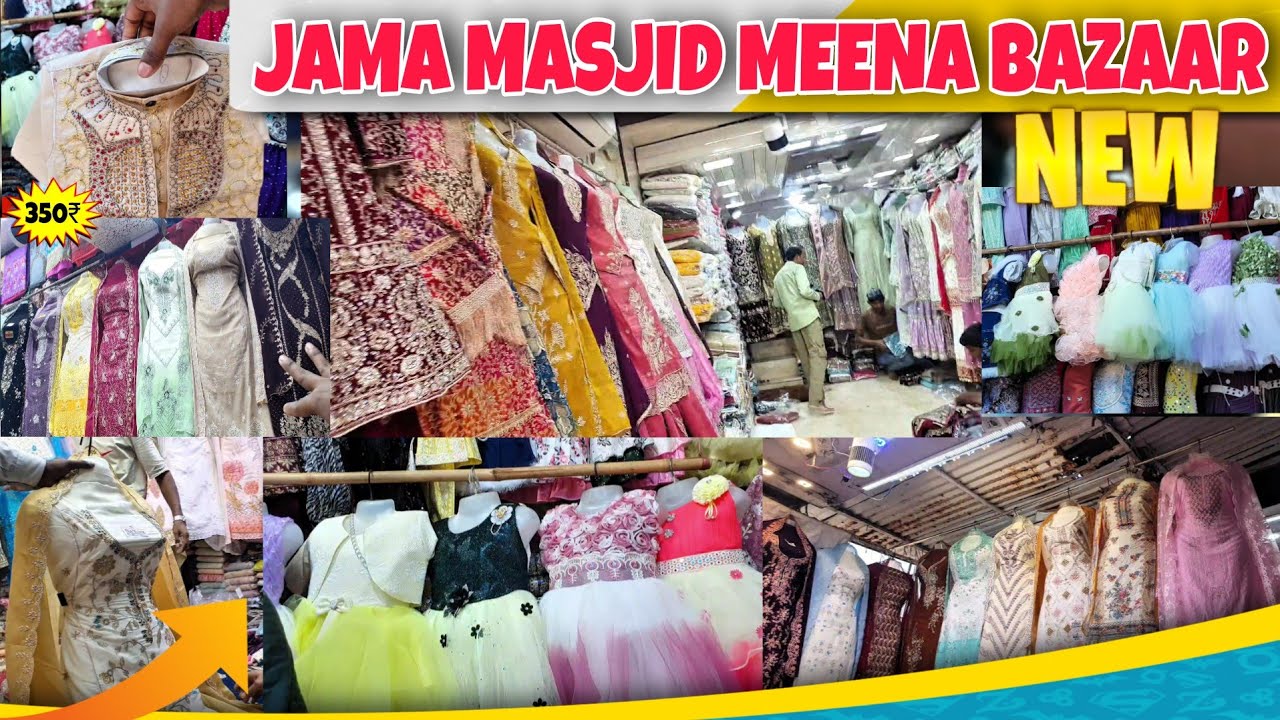 Meena Bazaar Jama Masjid 😱 Cheap & Best Shopping | Ladies & Kids Wear