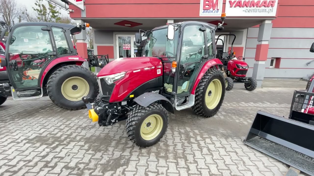 Yanmar YT3 podstawowe opcje wyposażenia