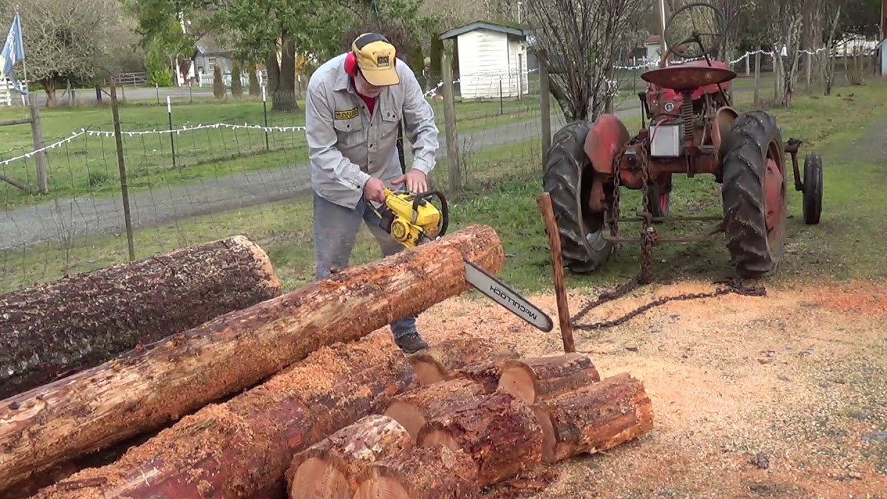 McCulloch Pro Mac 700 Chainsaw BS + Action