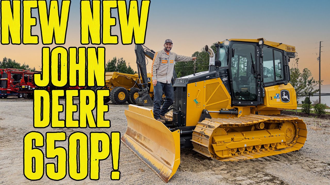 John Deere 650P — лучший новый бульдозер?