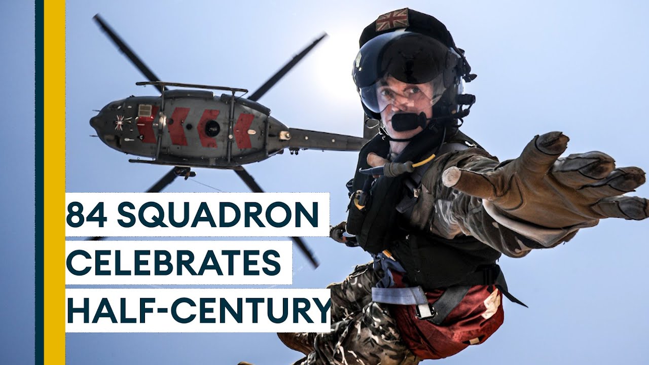 The RAF squadron saving lives in Cyprus for 50 years.