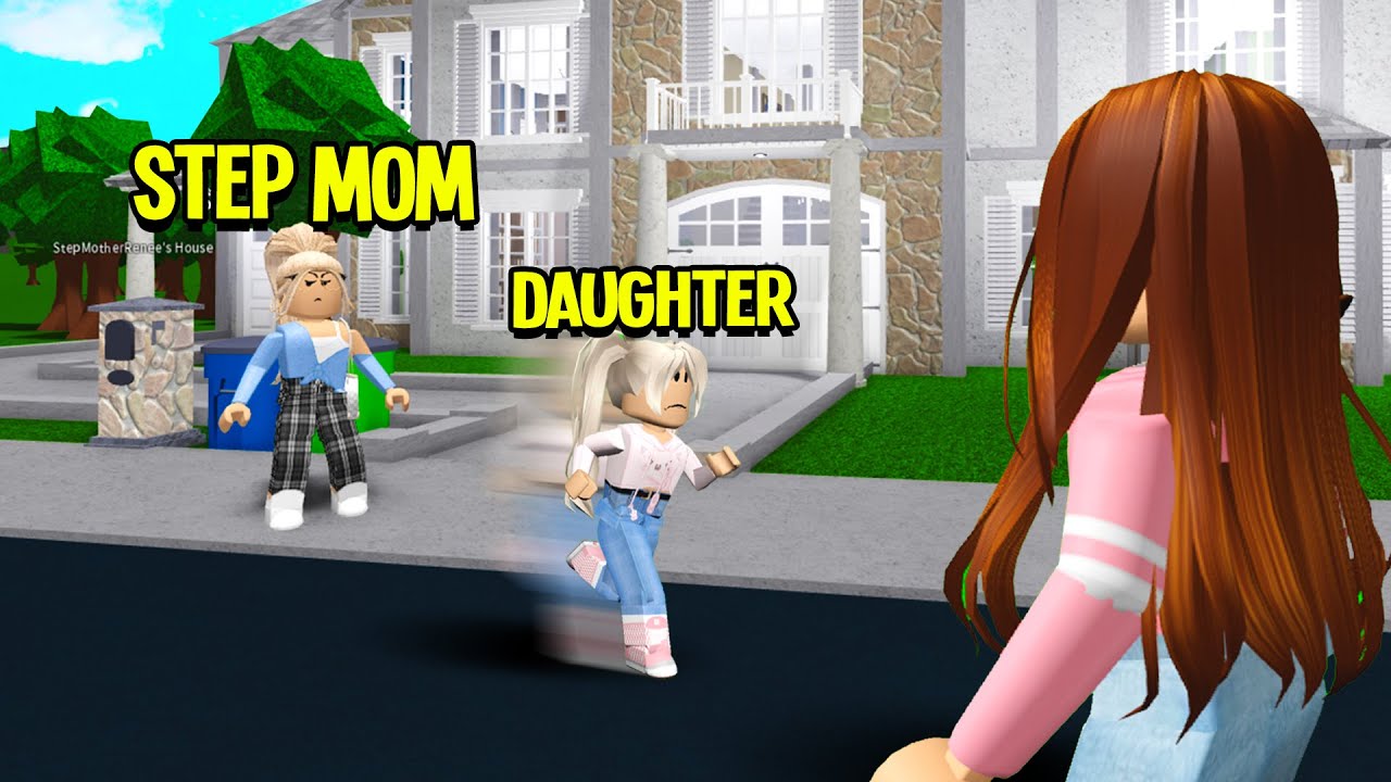 Daughter RAN AWAY From Home.. Her STEP MOM Hated Her! (Roblox Bloxburg)