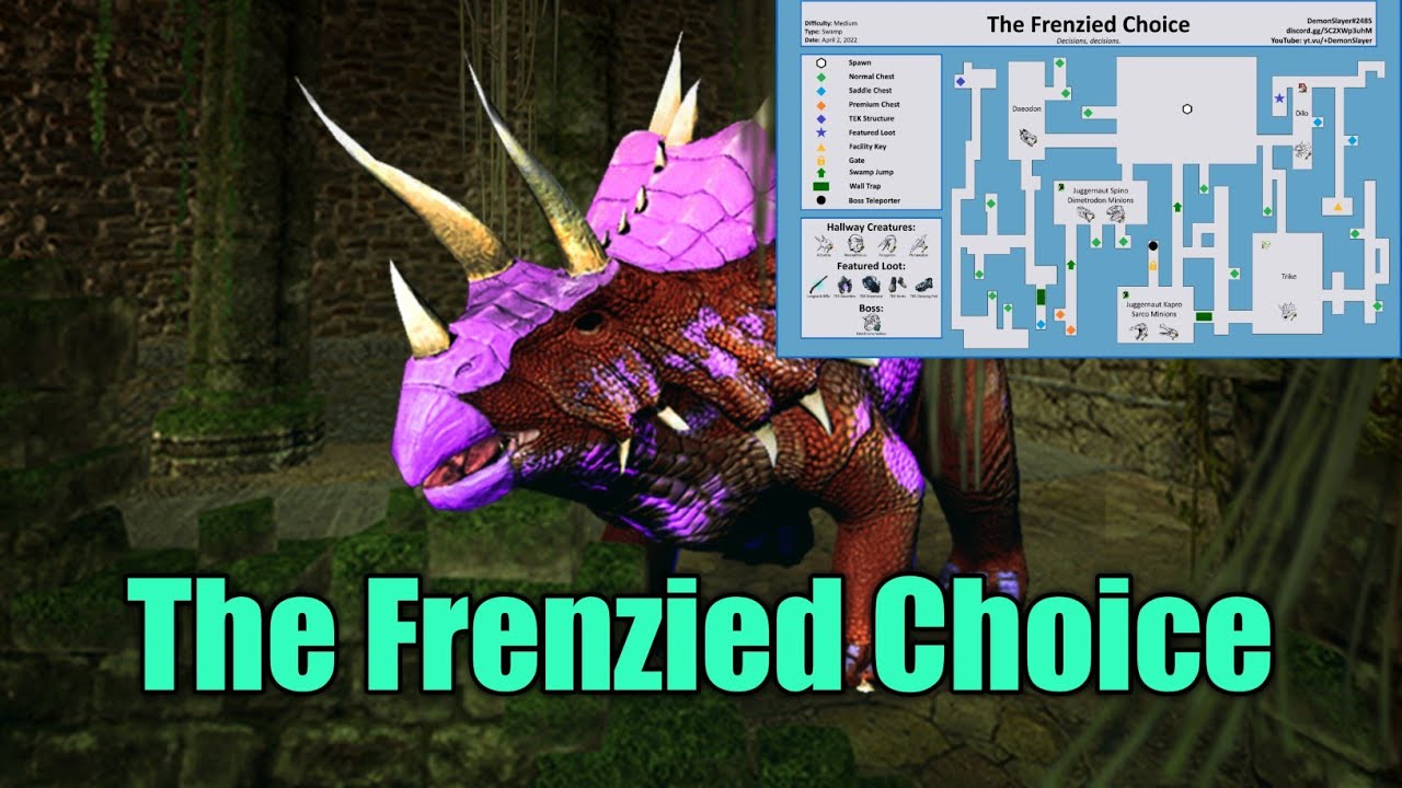 The Frenzied Choice Dungeon | Ark Mobile #arkmobile #arkmobiledungeon #dungeonarkmobile