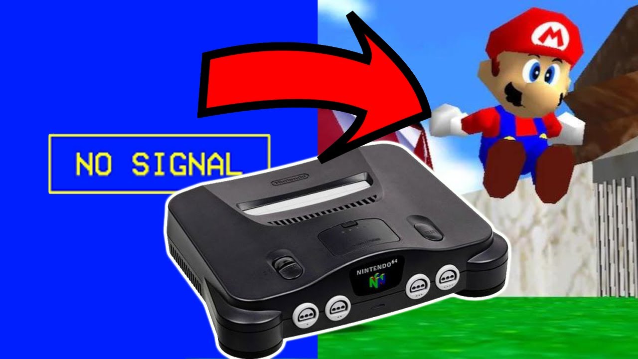 Nintendo 64 kein Signal - N64 Reparatur und Reinigung