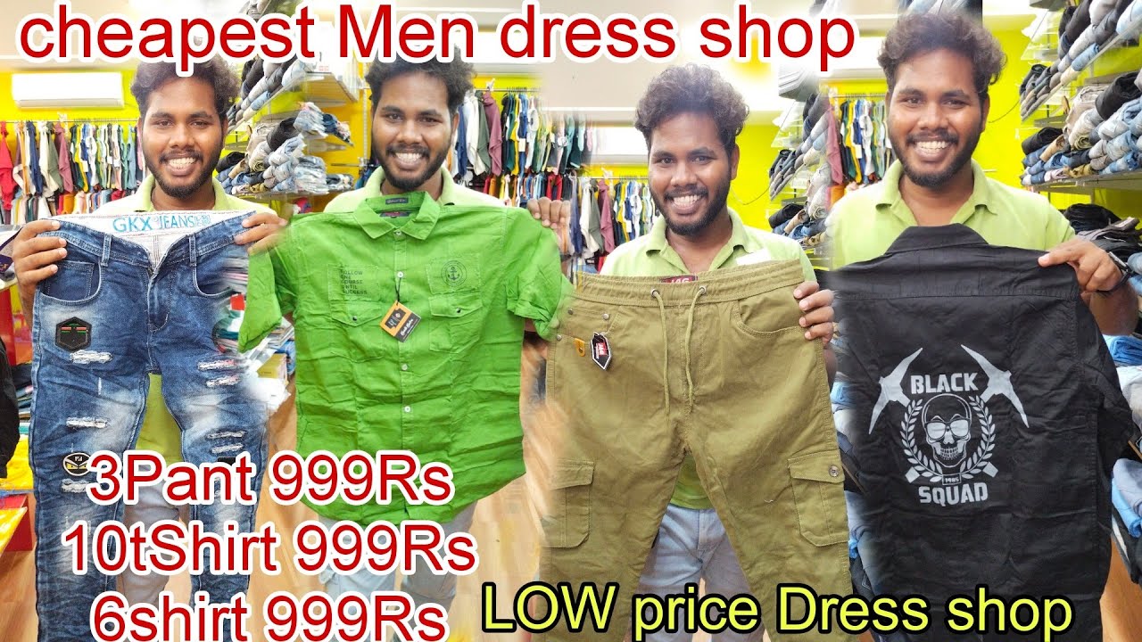 Pondicherry famous men's dress shop cheapest dress| low prices men's dress //cheapest dress shop