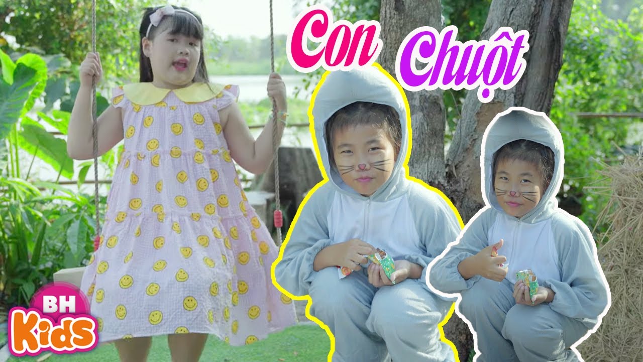 Nhạc Thiếu Nhi Chú Chuột Nhắt Chít Chít 🐹🍄 Bài Hát Thiếu Nhi Vui Nhộn Cho Bé Mầm Non